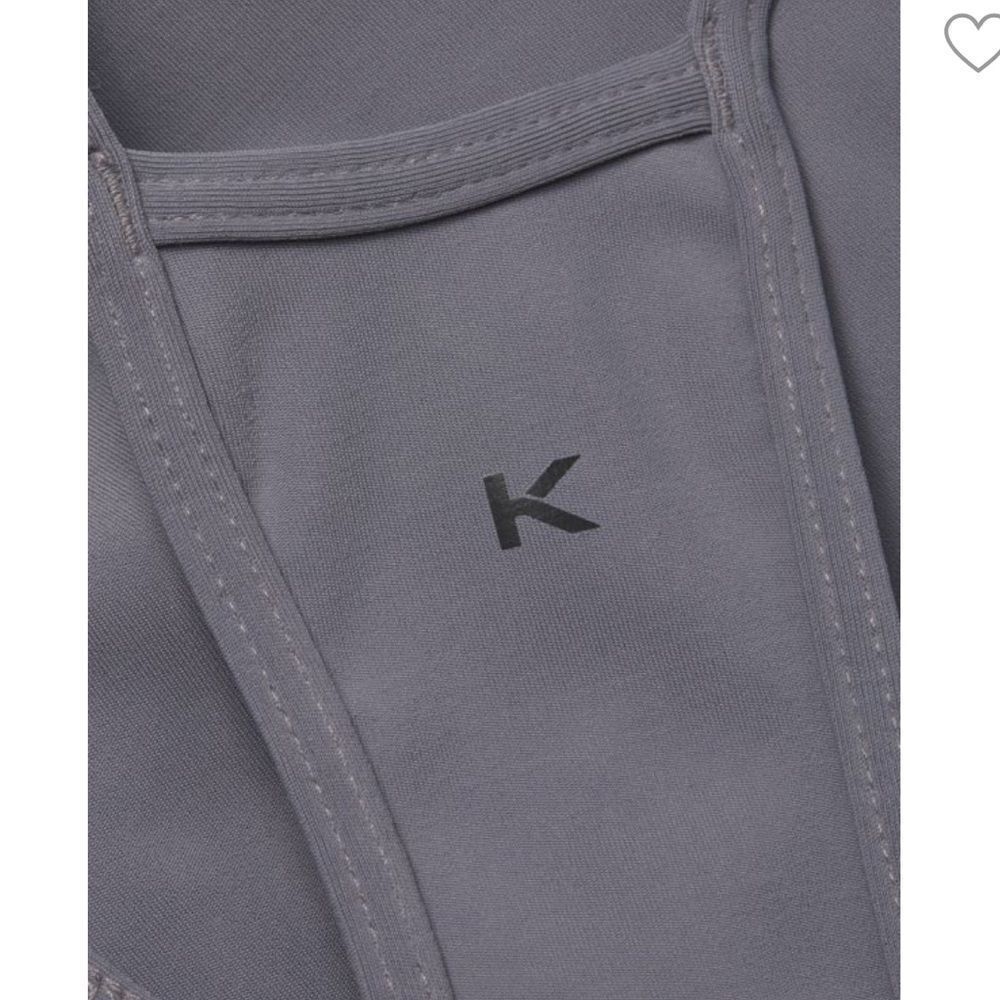 Koral Leah Blackout Sports Bra in Heather Grey BNWT - Picture 4 of 7
